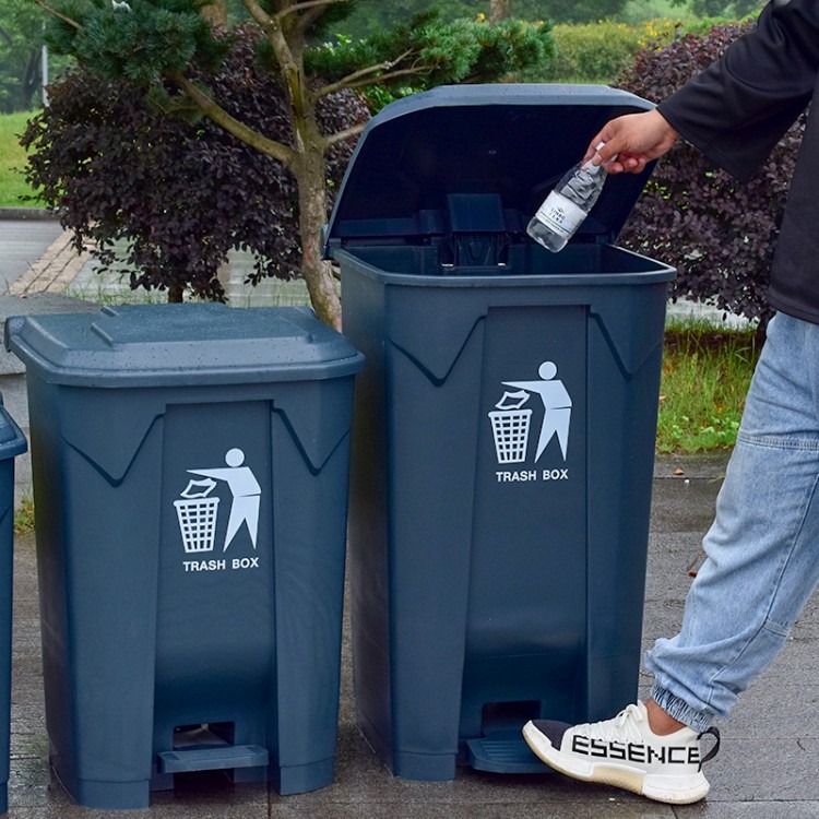 郑州户外街道塑料垃圾桶 银川可回收干垃圾桶厂家直销|价格|厂家|多少