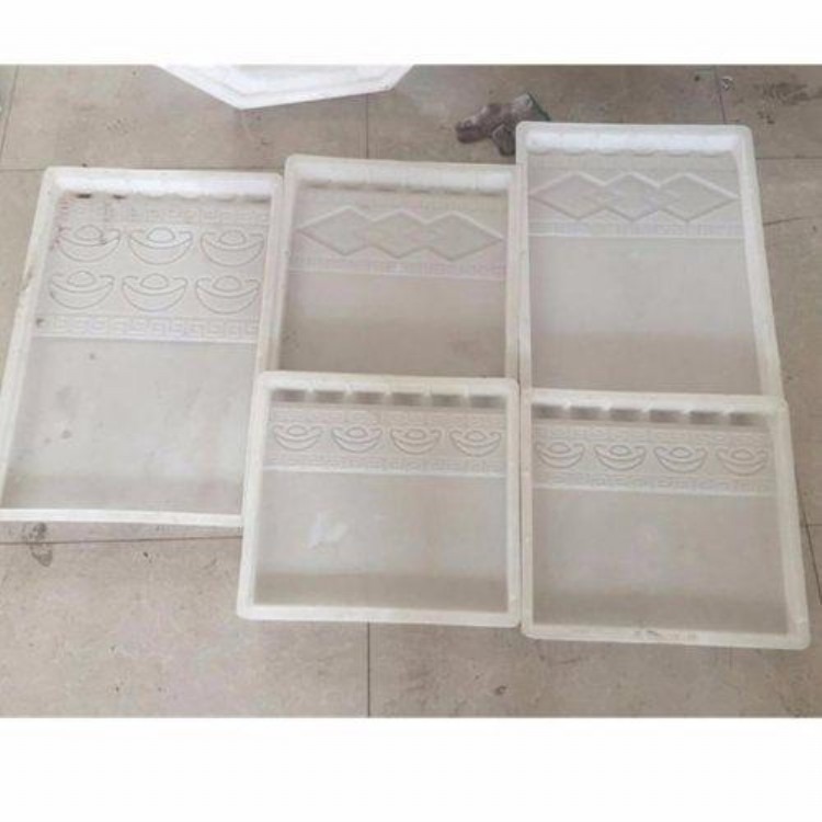 模具生产 复古房屋檐板模具 预制檐板塑料模具产品