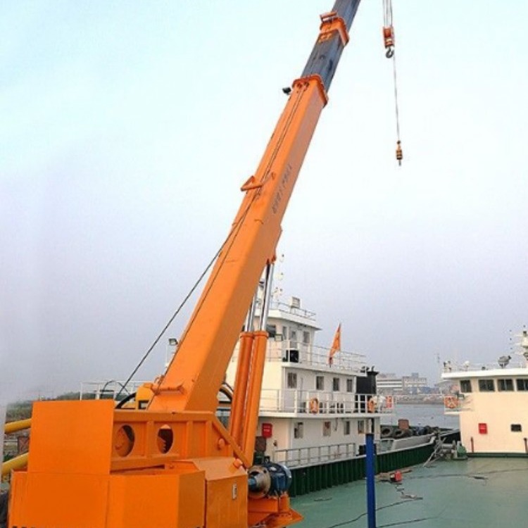 小型船用吊机12吨船吊渔船吊机全国联保