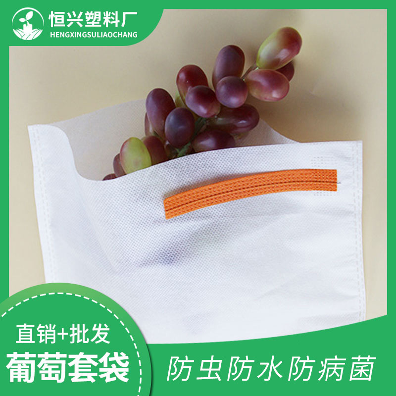  厂家直销葡萄套袋无纺布专用果袋防鸟防水透气袋水果套袋