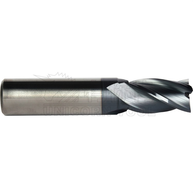 硬质合金涂层平底铣刀加工硬度30-55度4刃cnc钨钢刀数控铣刀短型钨钢直径2 铣刀USEA3001
