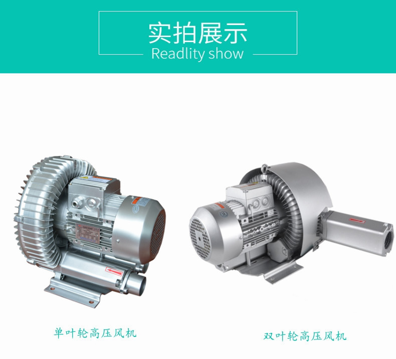 高壓旋渦風機 工業低噪音高壓風機 大功率高壓鼓風機示例圖5