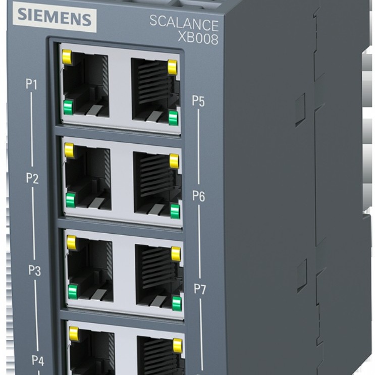 6gk5008-0ba10-1ab2西門子xb-008 非網管型 工業以太網交換機6gk5008