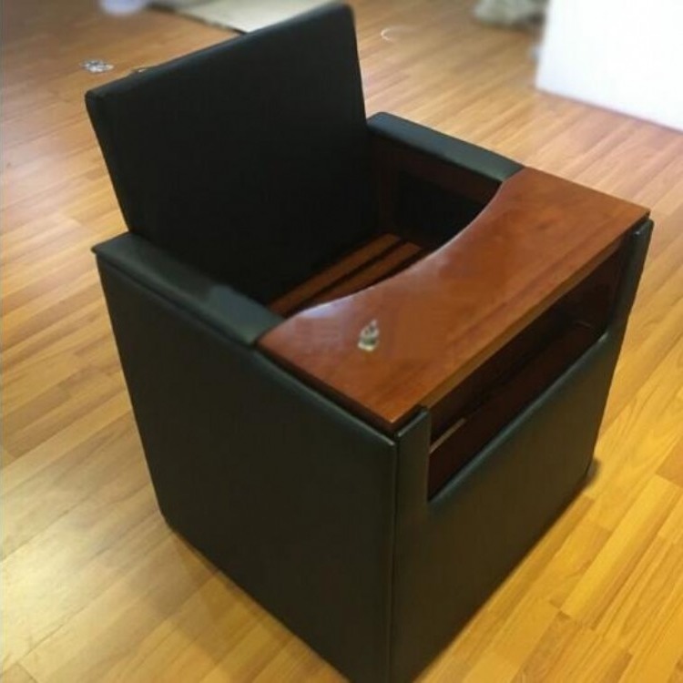软包木质审讯室椅子AZY-M-R7型