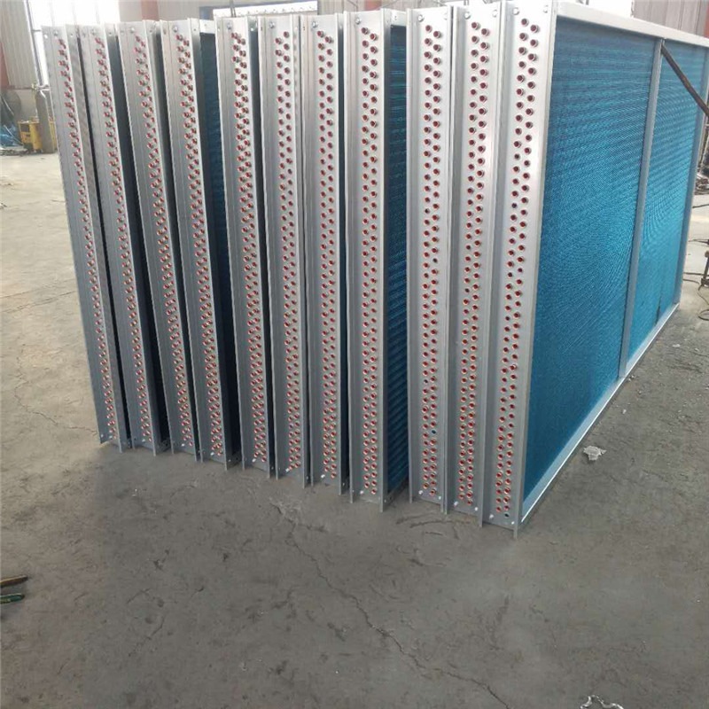 厂家热销优质亲水铝箔换热器 不锈钢汇管表冷器   表面式冷却器