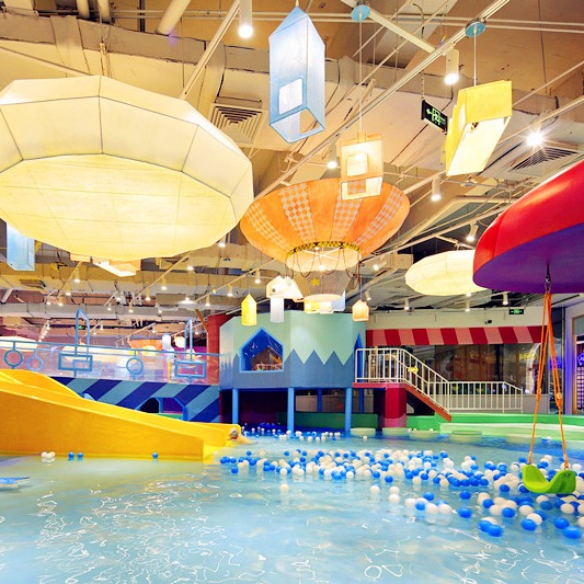 双桨室内儿童恒温水上乐园加盟设备水上冲浪设备儿童游泳池室内儿童水上乐园厂家