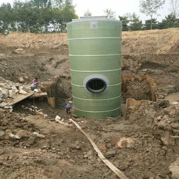 源头工厂 一体化泵站 雨水污水泵站 预埋一体化预制泵站