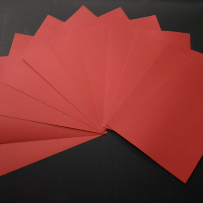 明盛红卡厂家直销：180g-500g红卡纸