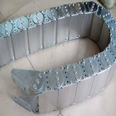 钢铝拖链机床加工定制 桥式钢制拖链