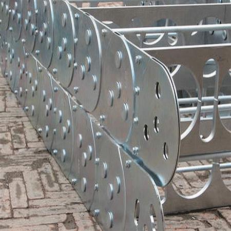 厂家直销钢铝拖链 桥式钢制拖链 机床穿线金属坦克链 可定制