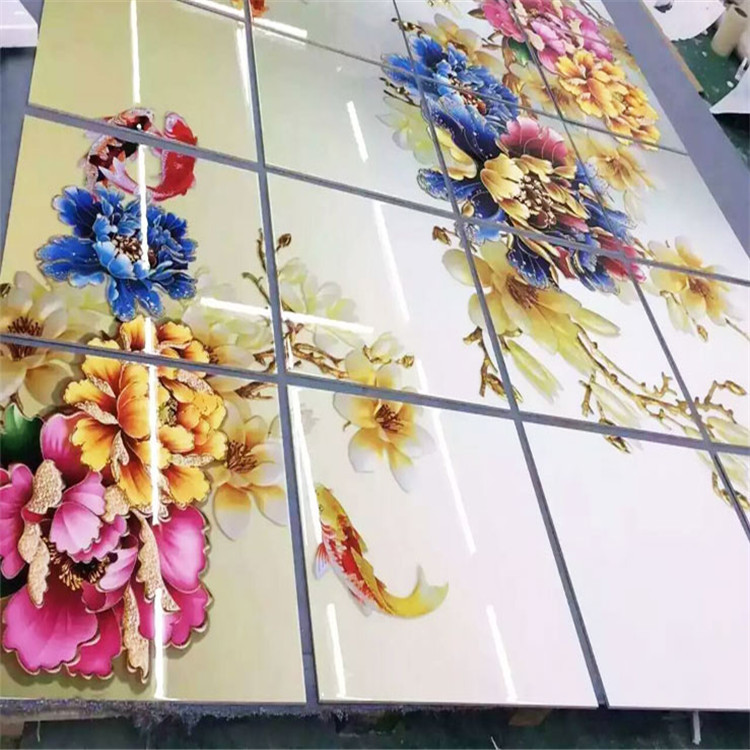 装饰板材行业-微晶3D陶瓷背景墙大图