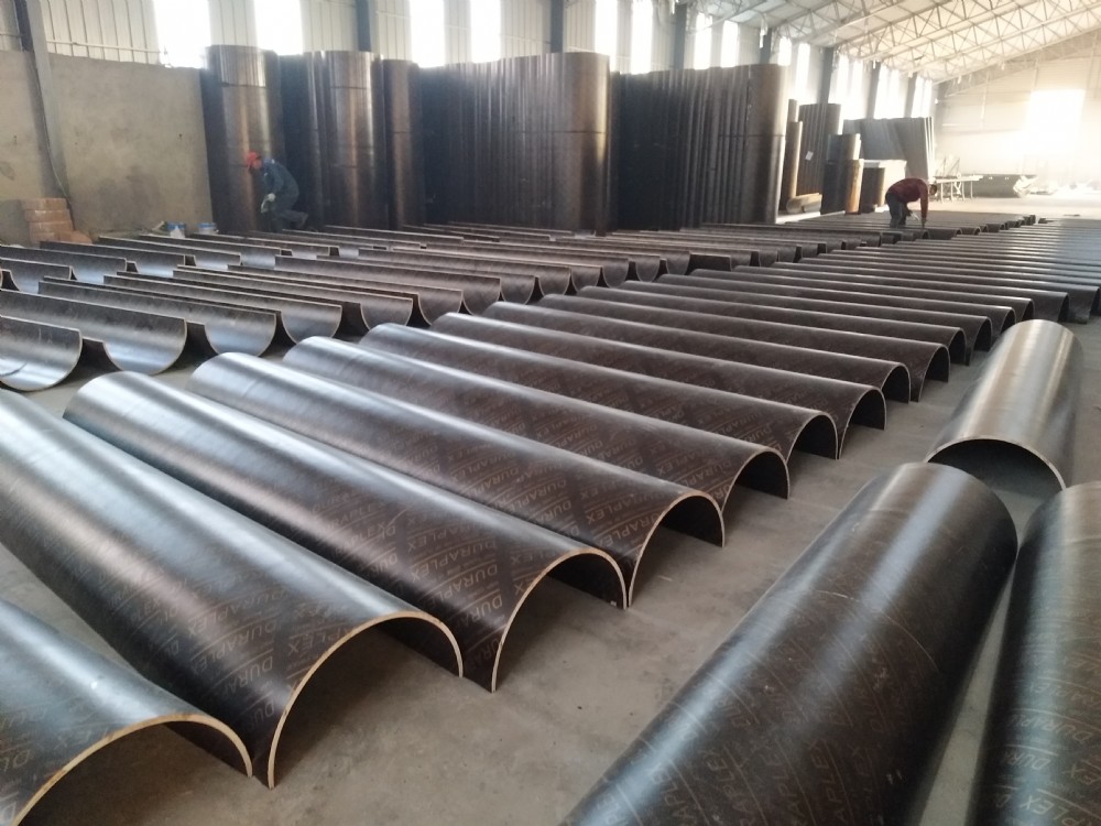 河南漯河木质建筑圆形模板定制生产 欧特 圆柱模板定制生产