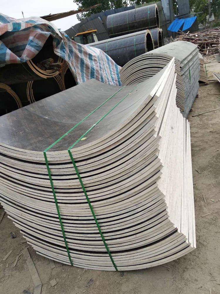山西长治木质建筑圆形模板定制生产 欧特 圆柱模板定制生产
