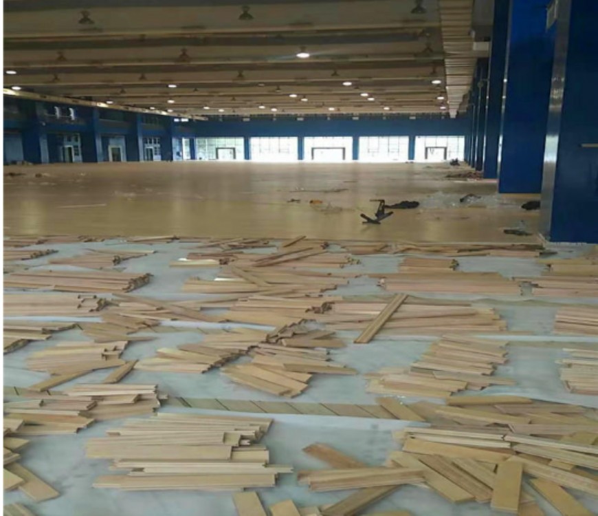 西安碑林体育运动木地板价格 凯伟德厂家直销运动木地板