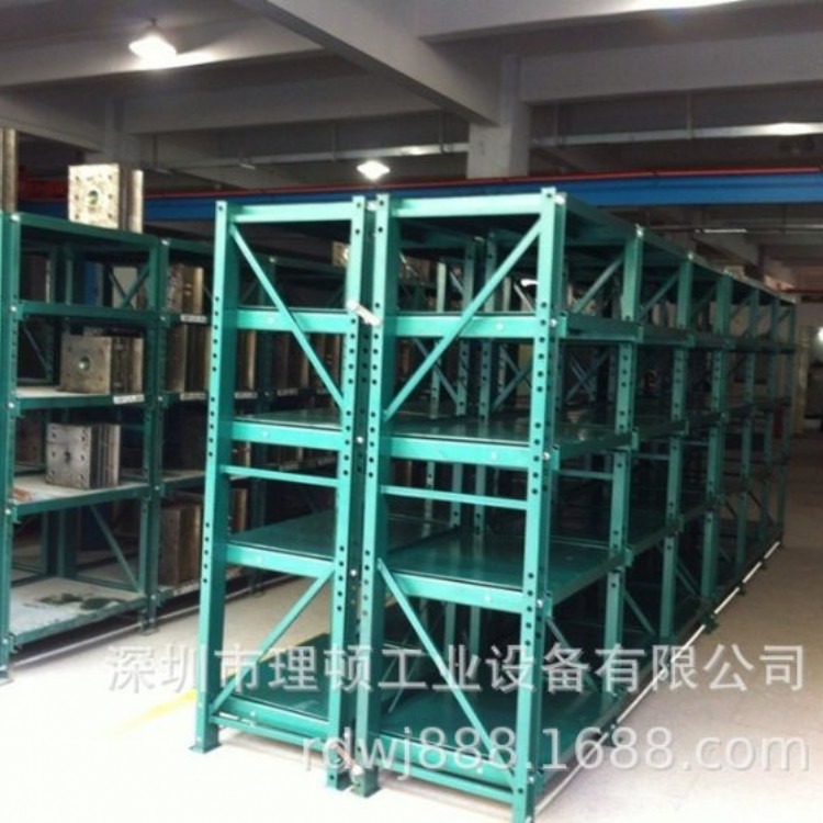 深圳理顿模具架包送货现场安装 批发标准模具架 天车模具架