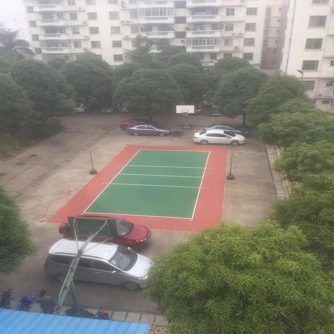 玉林陆川县学校epdm篮球场造价，体育场新施工