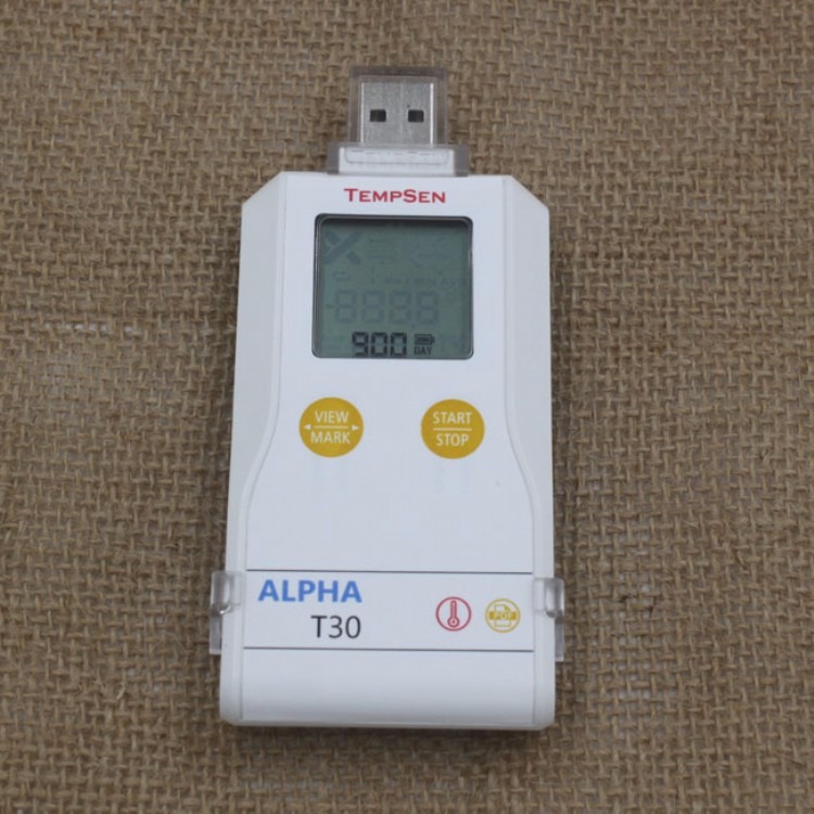 Alpha T30 高精度冷链冷藏集装箱货柜运输温度数据记录仪