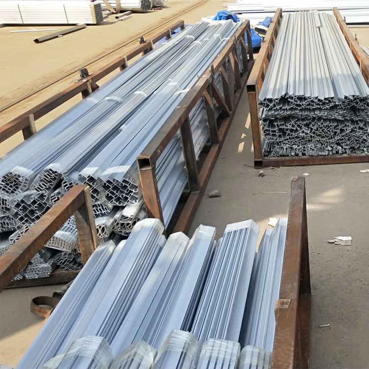 山东厂家批发生产 智能大棚铝材 玻璃大棚铝材价格
