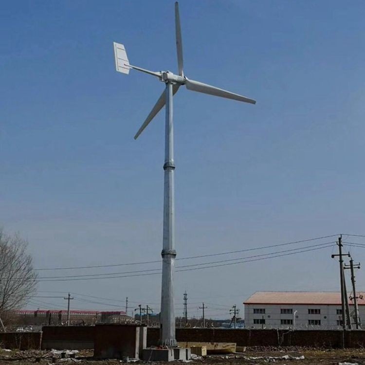 广西10千瓦离网风力发电机中小型风力发电机山顶安装晟成定做