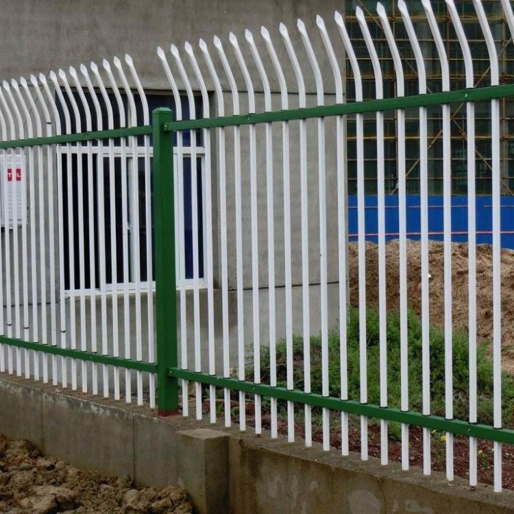 生产批发锌钢喷塑小区学校农场围墙护栏