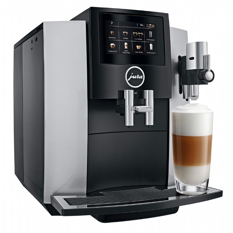 JURA/优瑞 S8 瑞士进口家用商用意式美式现磨全自动咖啡机智能触摸屏操控上海现货