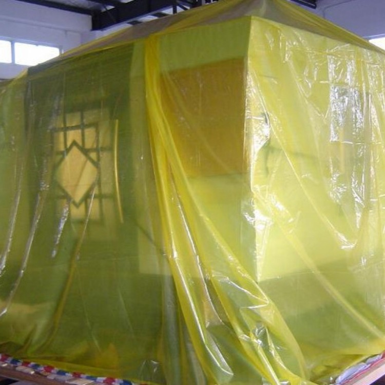 厂家定制PE透明塑料薄膜包装四方罩大型机器设备防尘防潮方底袋