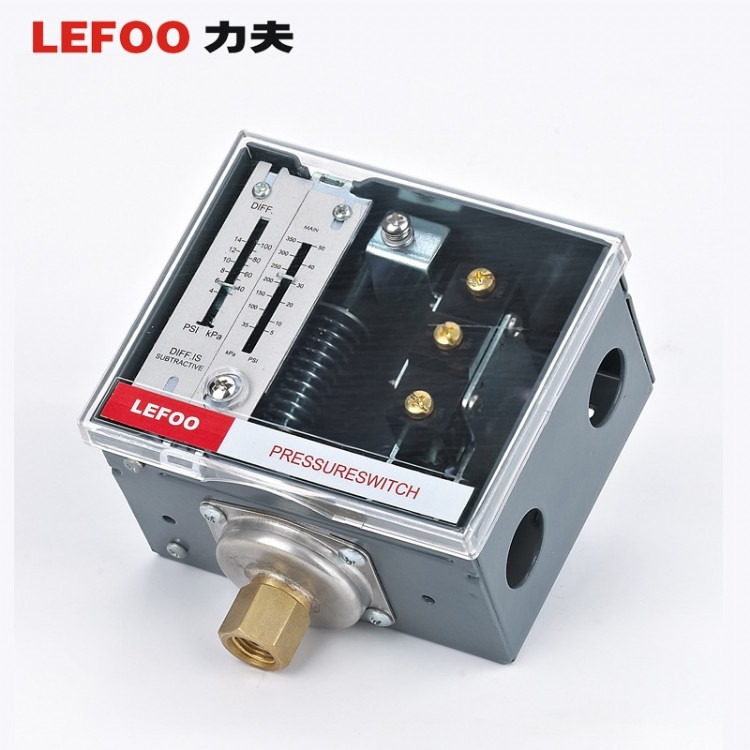 LF56锅炉压力控制器蒸汽压力控制开关压差可调式压力开关