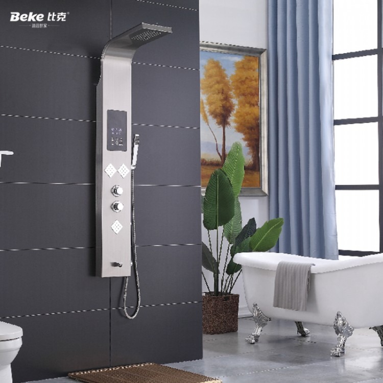 比克（BeKe）集成热水器2019新款H2A-150 智能恒温淋浴屏花洒套装全屋热水电热水器