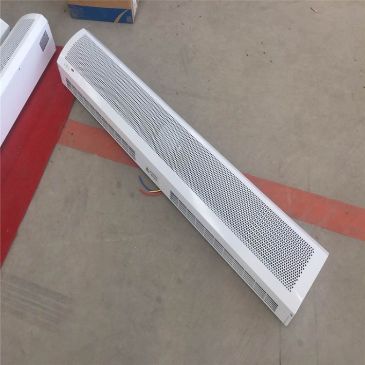 贯流式电加热风幕机 镀锌板喷塑空气幕 1.2/1.5米热风幕