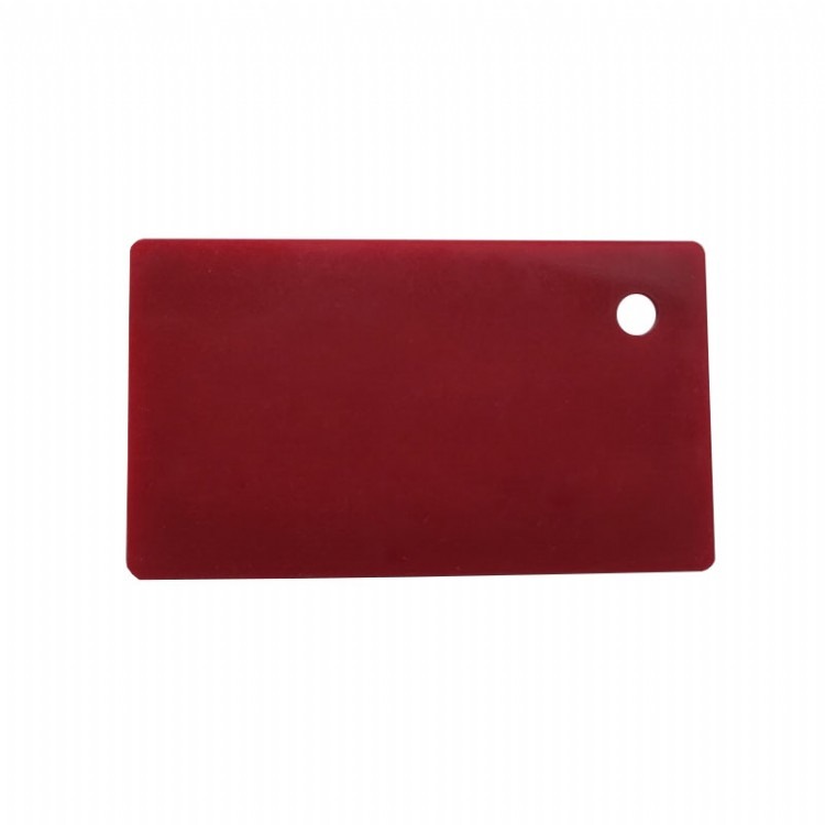 pmma彩色亚克力板红色有机玻璃板材定做半透明深红色塑料板切割雕