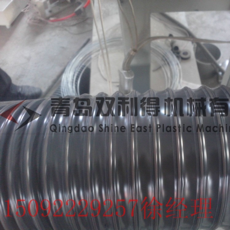 钢丝管生产线通风软管生产设备排尘管生产线