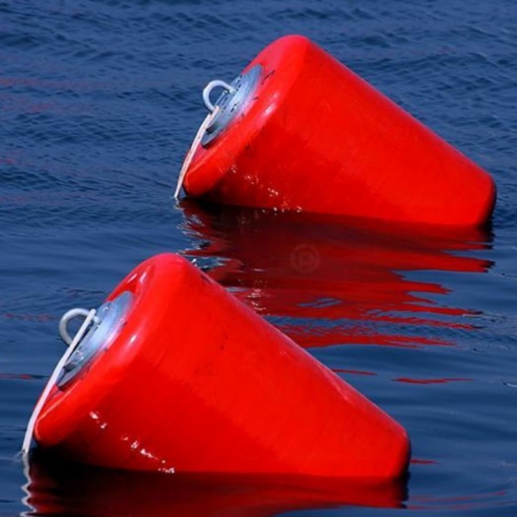 万宁市河塘拦污浮体 耐酸碱浮漂 固定两半式浮筒