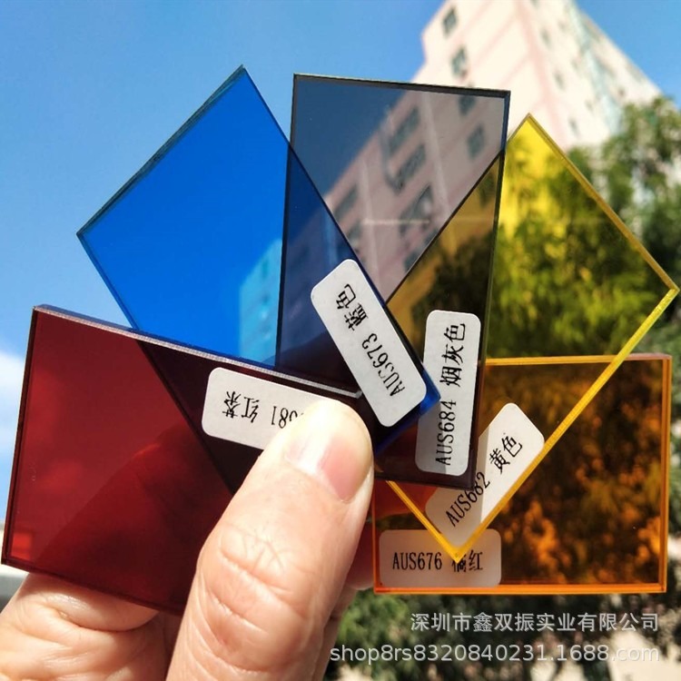 深圳厂家直销透明防静电亚克力PMMA板  彩色有机玻璃 热弯 打孔 定制加工