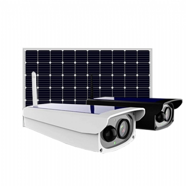 太阳能监控系统变焦4G枪机监控无线高清摄像头太阳能无线监控