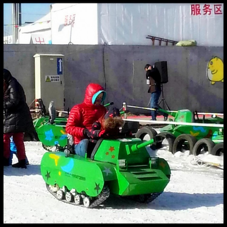 圆梦游乐设备 大型儿童越野坦克车 全地形履带坦克车 大型坦克车