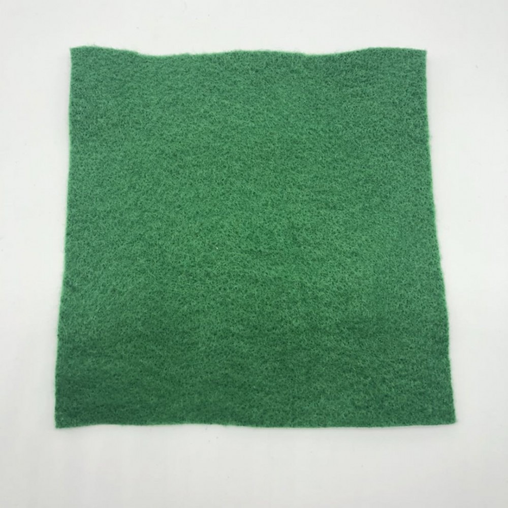 土工布 厂家供应绿色长短丝土工布 水利建设路面养护土工布