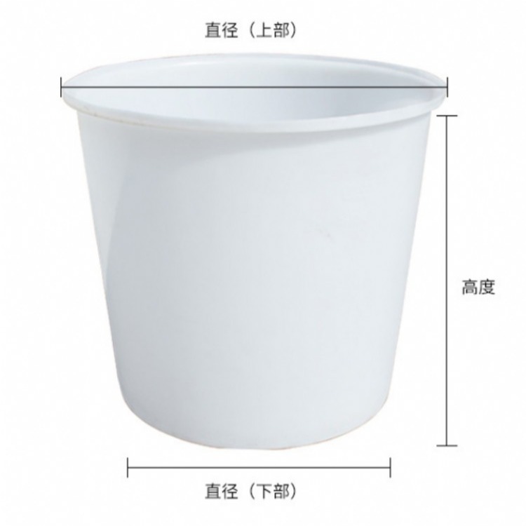 120L塑料圆桶大白桶耐磨酸碱加厚坚固pe腌菜桶桶塑料桶厂家直销可定制